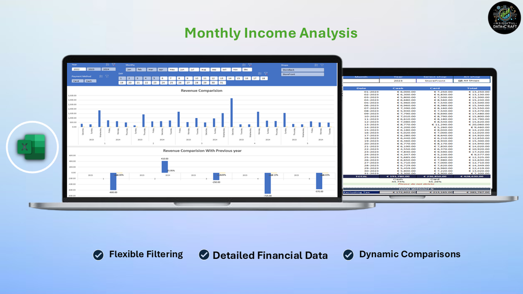 Revenue and Expenses Finance Tracker