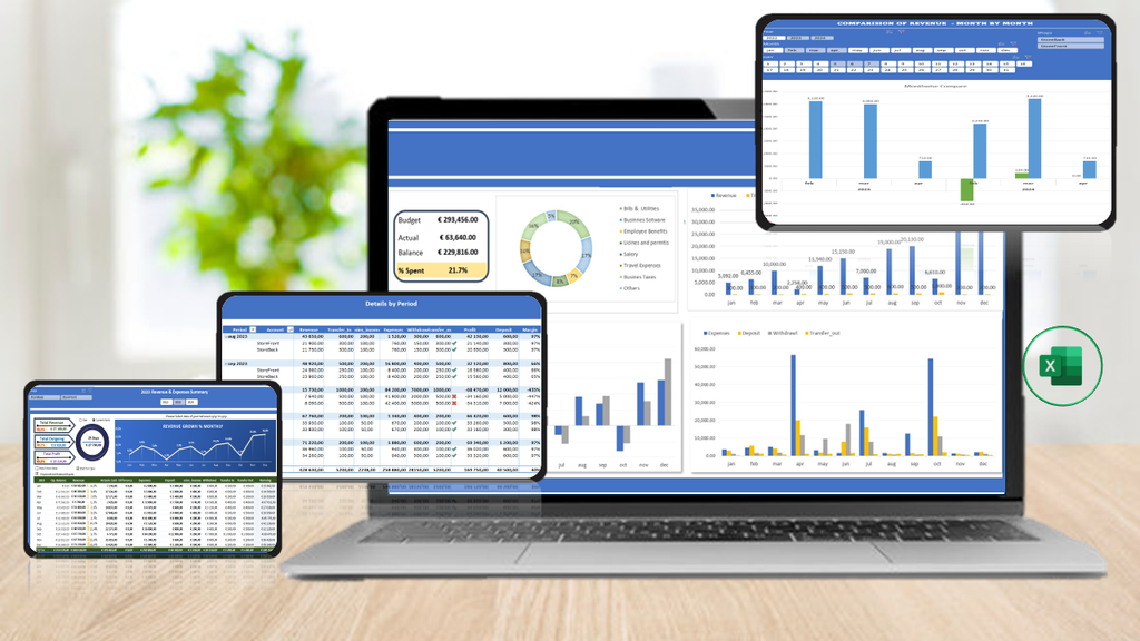 Revenue and Expenses Finance Tracker